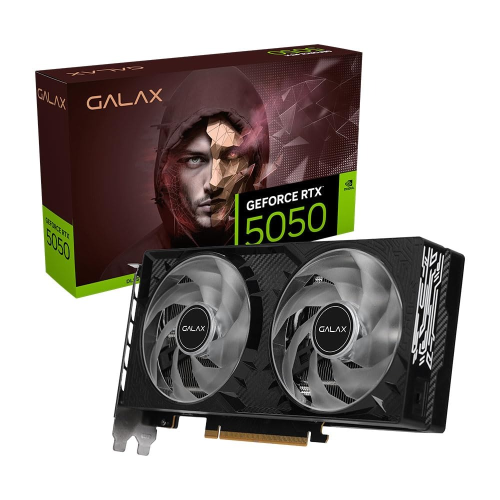 GALAX GeForce RTX 5050 1-Click OC 8GB Graphics Card