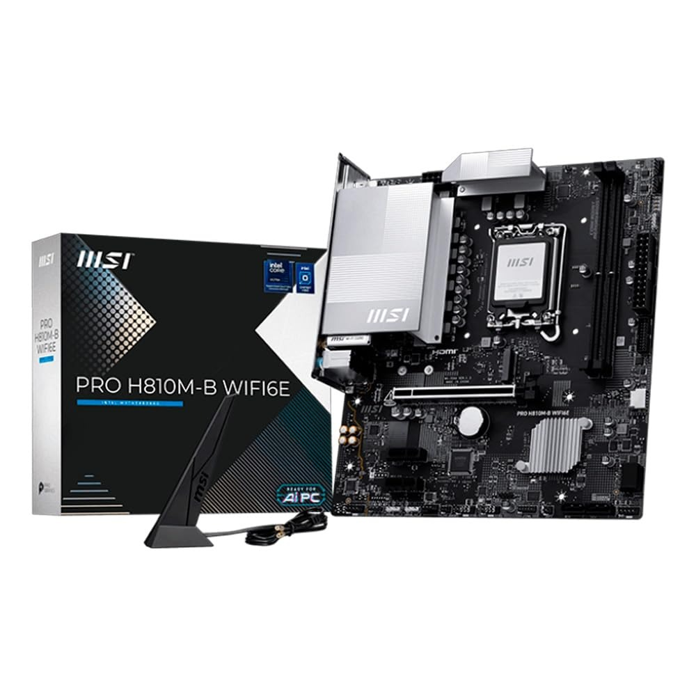 MSI PRO H810M-B WIFI6E Motherboard