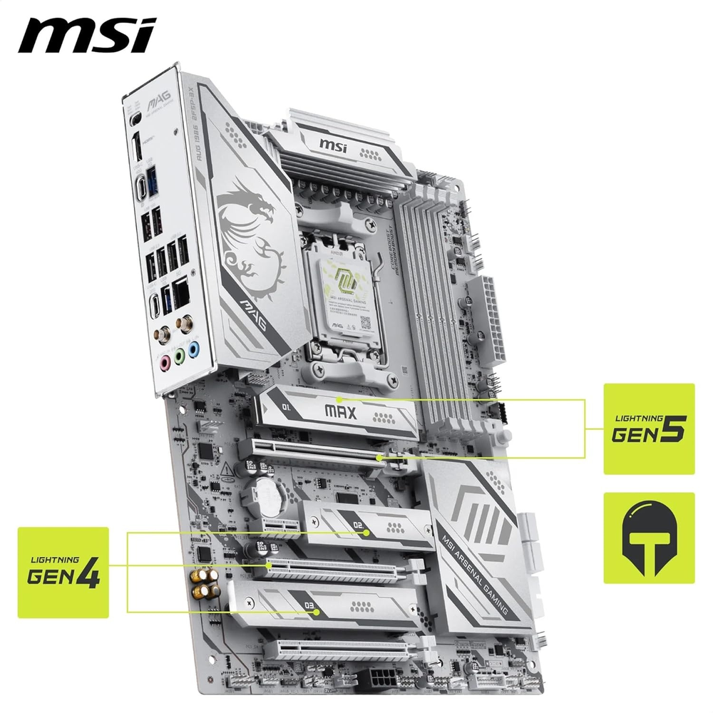 MSI MAG X870E GAMING PLUS MAX WIFI Motherboard