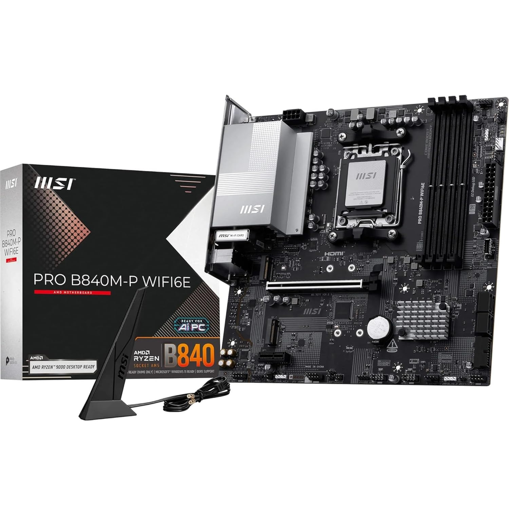 MSI PRO B840M-P WIFI6E Motherboard