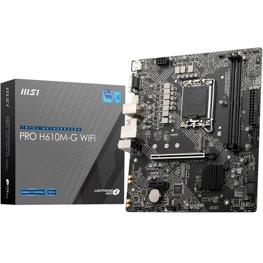 MSI PRO H610M-G WIFI Motherboard