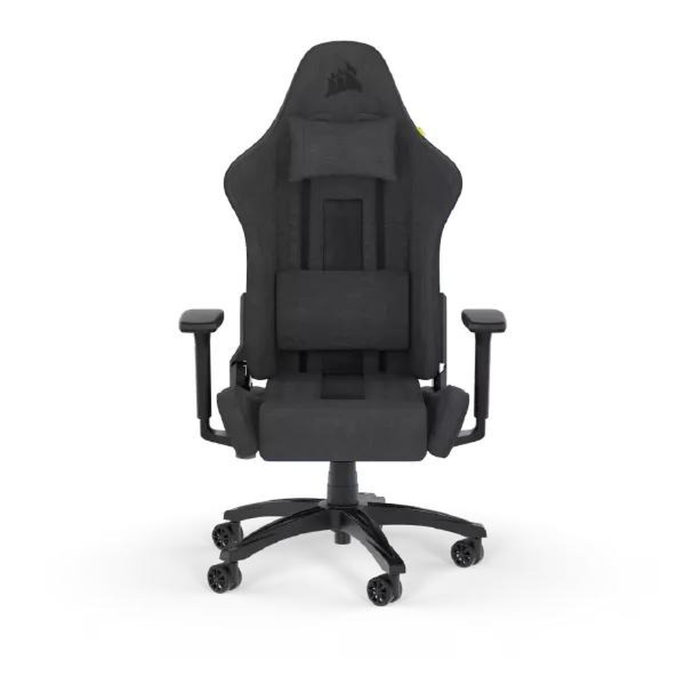 CORSAIR TC100 RELAXED - Fabric Gaming Chair, Black/Grey