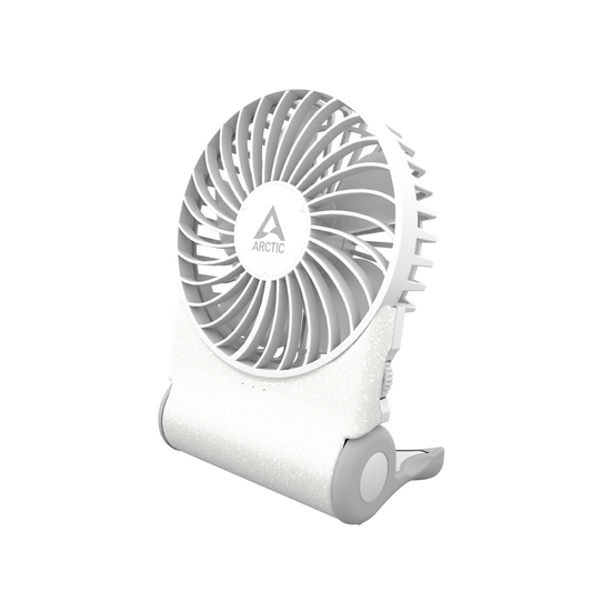 ARCTIC Summair 2Go Powerful Handheld Fan with Stand (White)