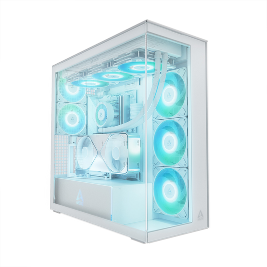 ARCTIC Xtender VG E-ATX High-Airflow PC Case (White)