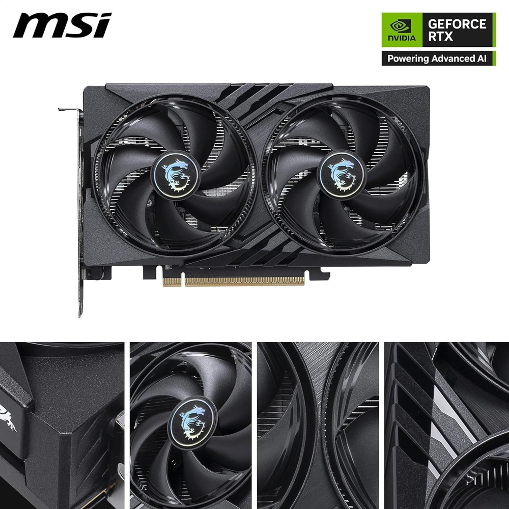 MSI GeForce RTX 5050 8G GAMING OC Graphics Card