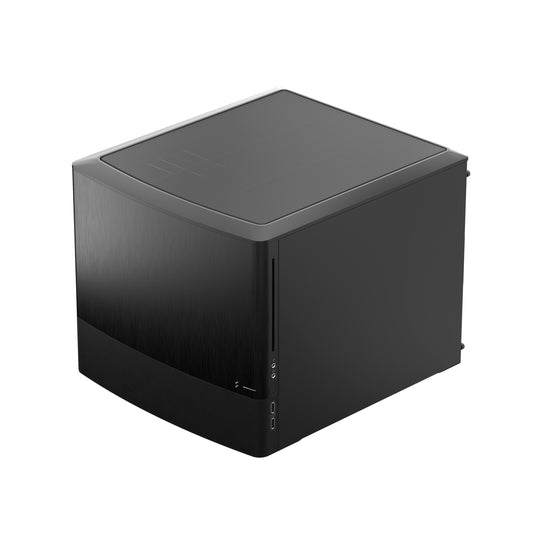 Fractal Design Node 804 Window Micro-ATX Computer Case (Black)
