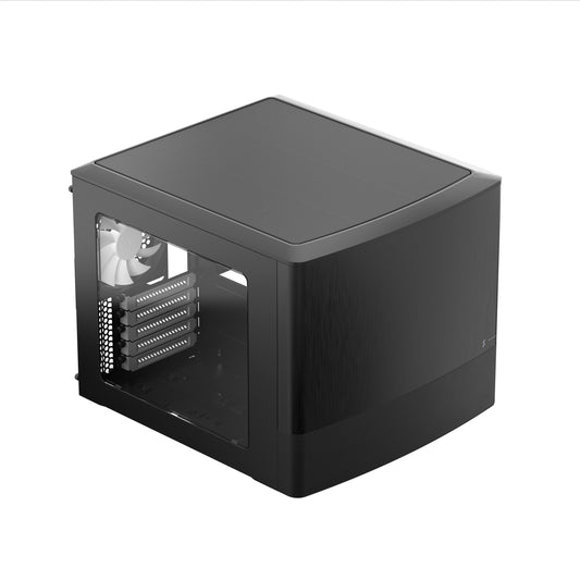 Fractal Design Node 804 Window Micro-ATX Computer Case (Black)