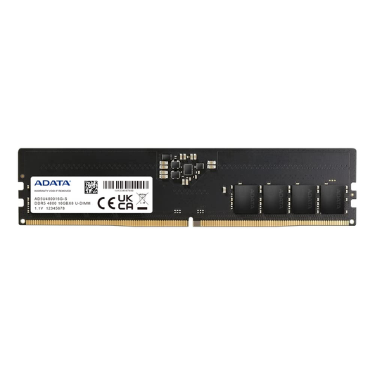 ADATA Premier 16GB DDR5 4800MHz Desktop RAM (Single Stick)