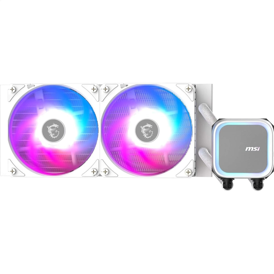 MSI MAG CORELIQUID A13 240 WHITE ARGB AIO Liquid CPU Cooler