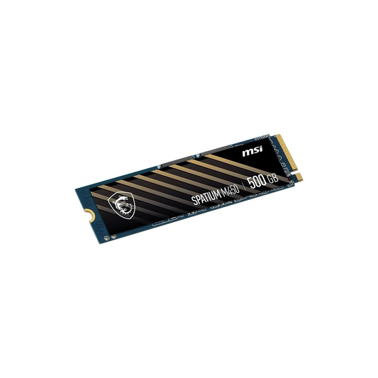 MSI SPATIUM M450 500GB PCIe 4.0 NVMe M.2 V1 SSD (S78-440K380-P83)