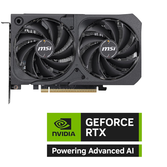 MSI GeForce RTX 5050 8G SHADOW 2X OC Graphics Card
