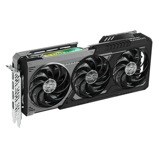 ASRock Radeon RX 9070 GRE Steel Legend Dark 12GB OC Graphics Card