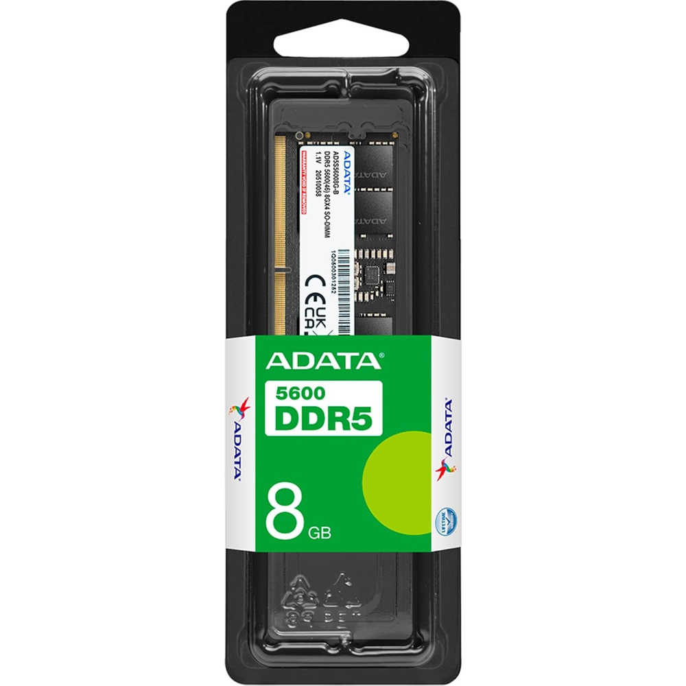 ADATA Premier 8GB DDR5 5600MHz SO-DIMM Laptop RAM