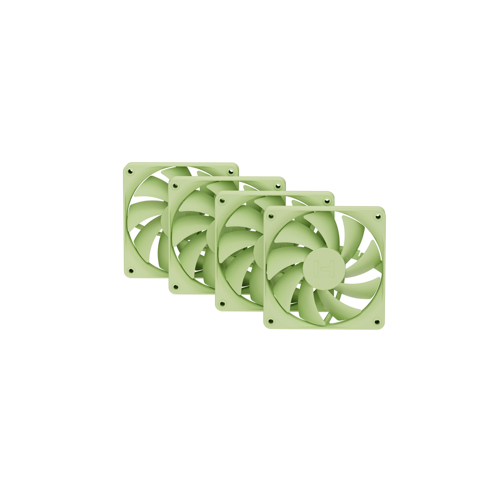 [Matcha Milk] HYTE Flow FA12 120mm PC Case Fans (4-Pack)