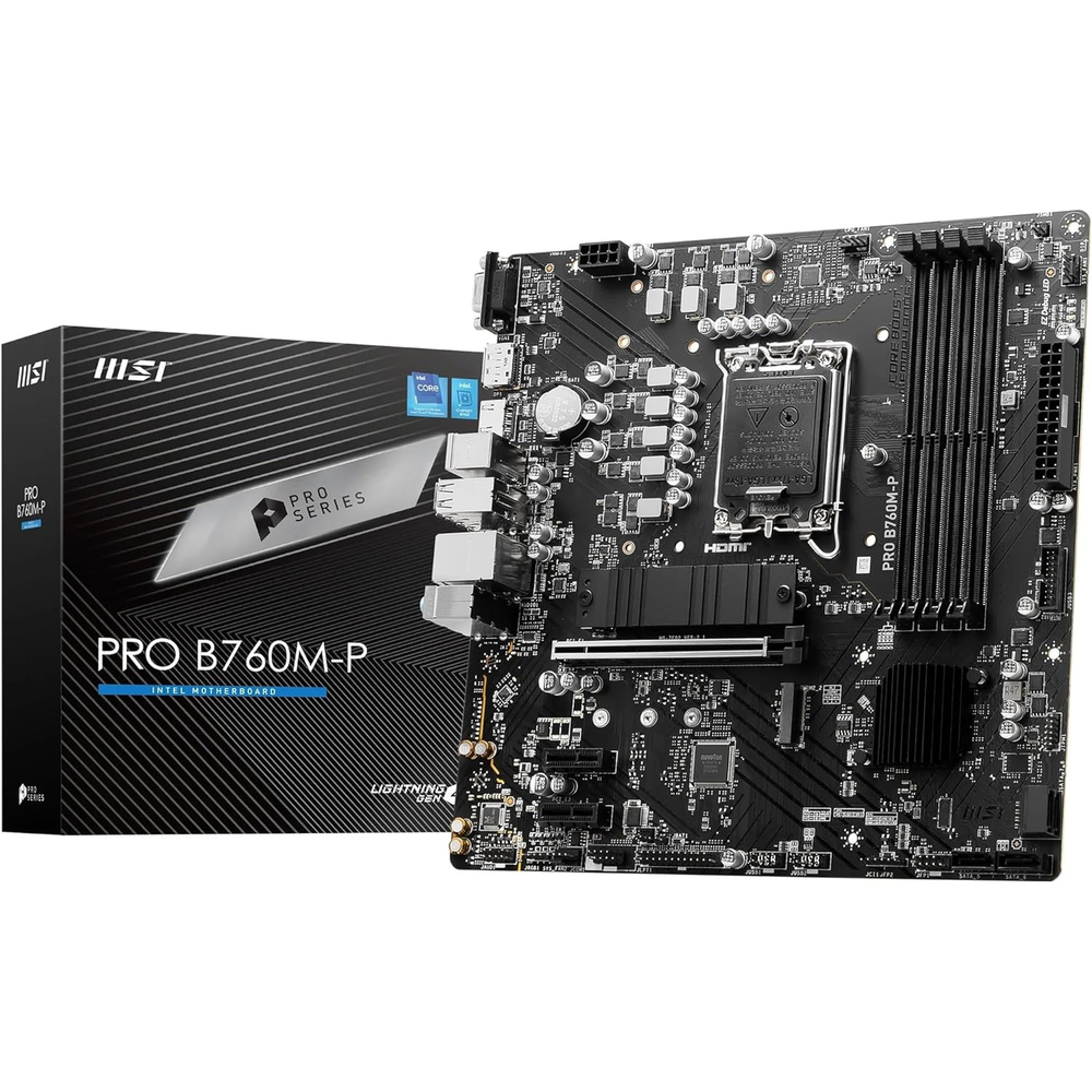 MSI PRO B760M-P Motherboard (DDR5)