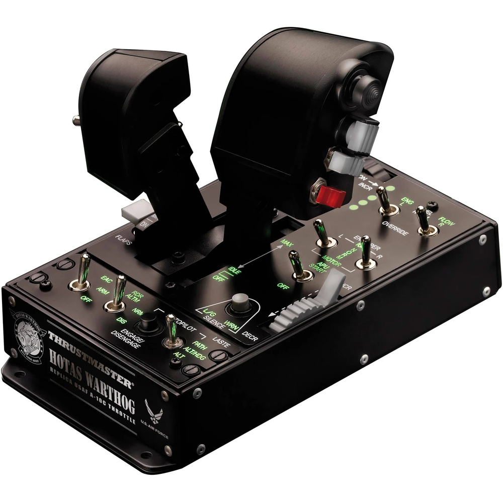 Thrustmaster HOTAS Warthog Flight Stick — Military Flight Joystick