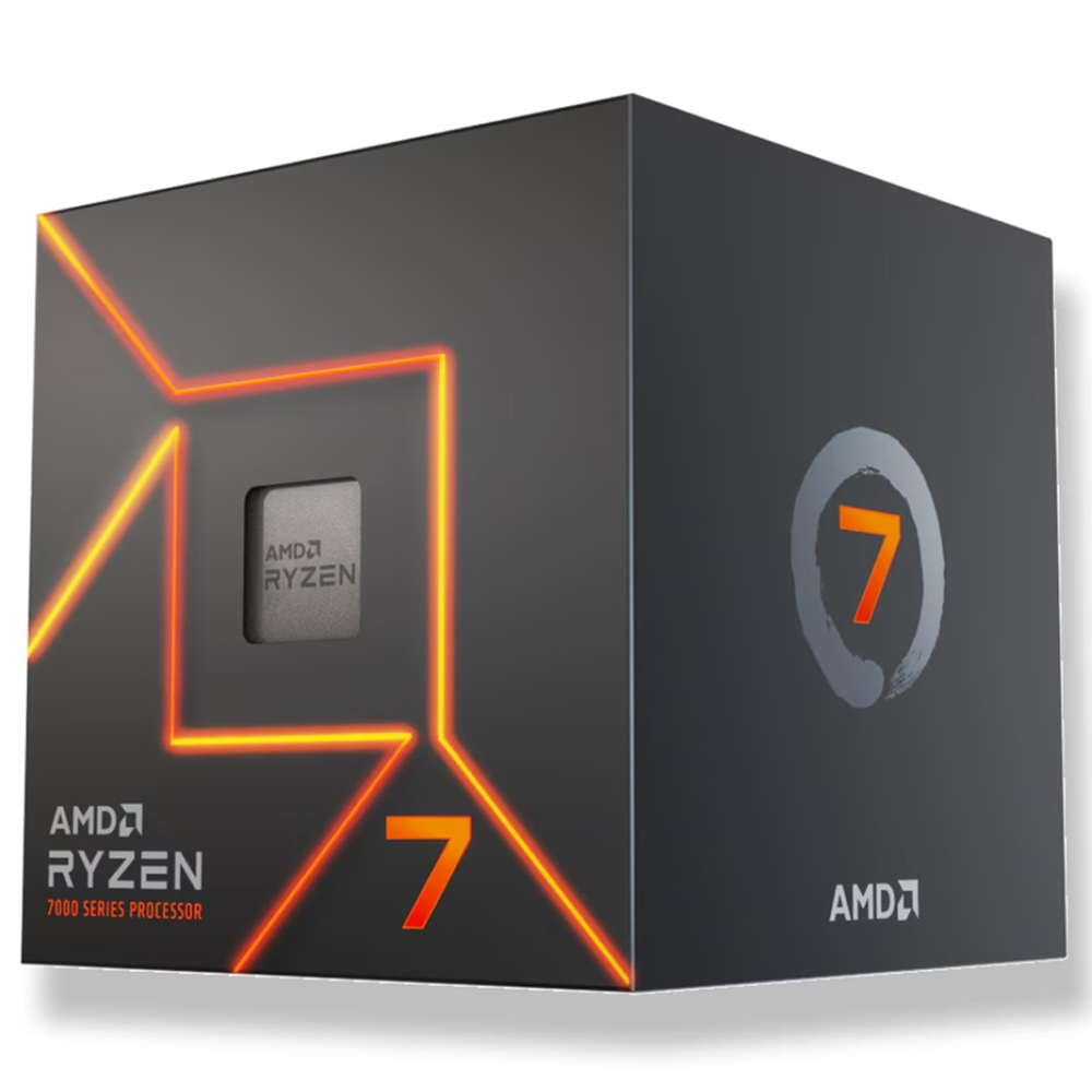 AMD Ryzen 7 7700 – 8 Core / 16 Thread AM5 Desktop Processor with Wraith Prism Cooler