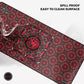 Cybeart | House Targaryen Gaming Desk Mat | Waterproof, Never Slip Base, Stitched Edges, Esports Grade
